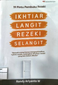 Ikhtiar Langit Rejeki Selangit