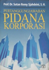 Pertanggungjawaban pidana korporasi