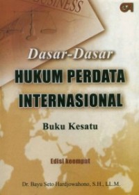 Dasar-dasar hukum perdata internasional