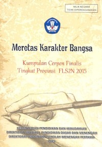 Meretas Karakter Bangsa